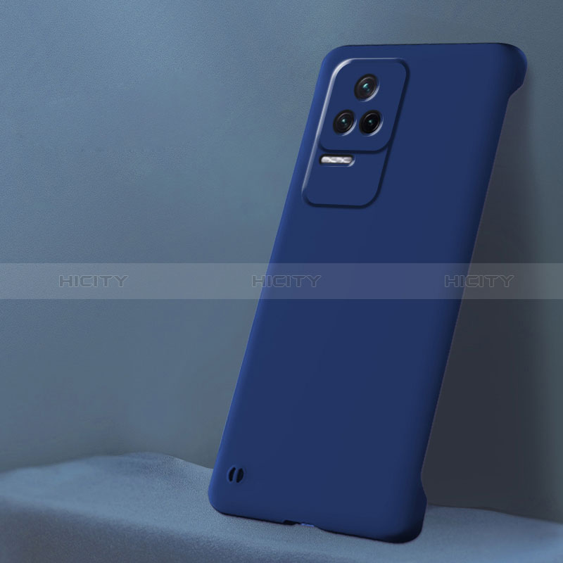 Coque Plastique Rigide Etui Housse Mat YK5 pour Xiaomi Poco F4 5G Bleu Plus