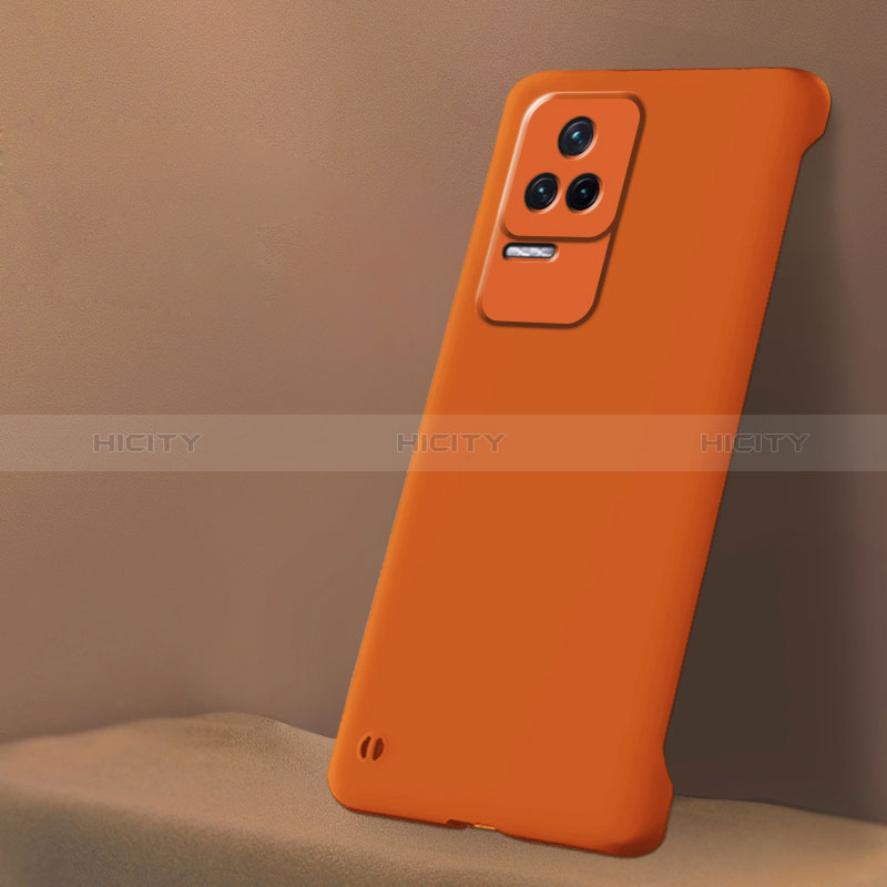 Coque Plastique Rigide Etui Housse Mat YK5 pour Xiaomi Redmi K40S 5G Orange Plus