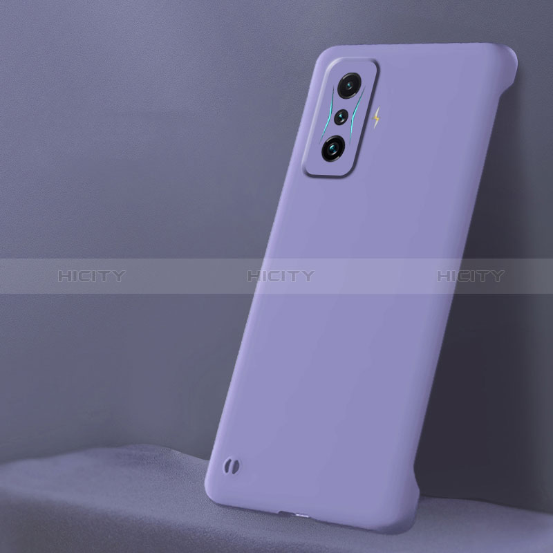 Coque Plastique Rigide Etui Housse Mat YK5 pour Xiaomi Redmi K50 Gaming 5G Violet Clair Plus