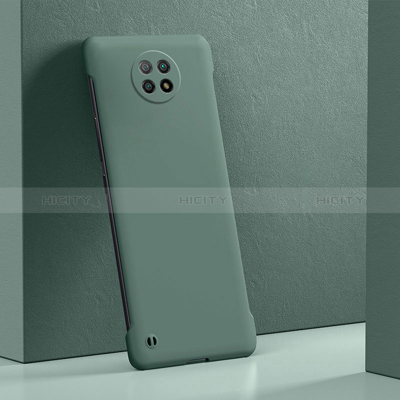 Coque Plastique Rigide Etui Housse Mat YK5 pour Xiaomi Redmi Note 9T 5G Vert Plus