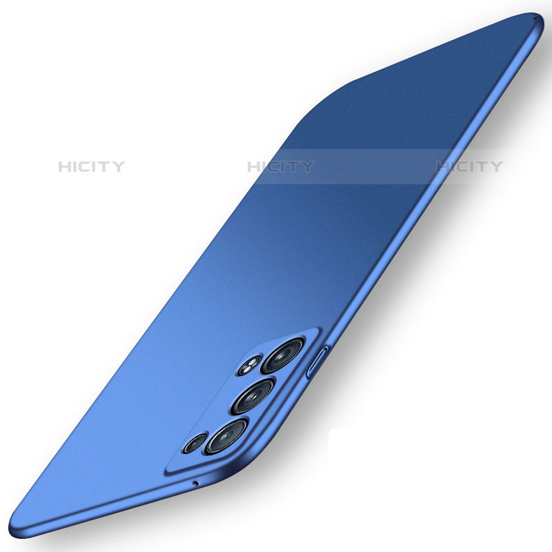 Coque Plastique Rigide Etui Housse Mat YK6 pour Oppo Reno6 Pro 5G Bleu Plus