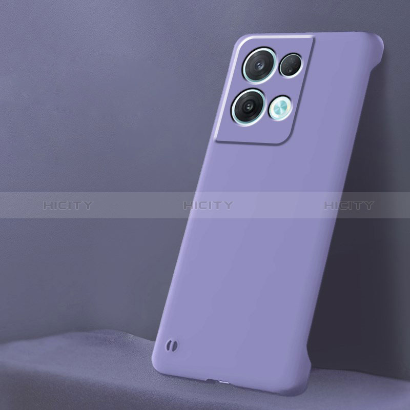 Coque Plastique Rigide Etui Housse Mat YK6 pour Oppo Reno9 Pro+ Plus 5G Violet Plus