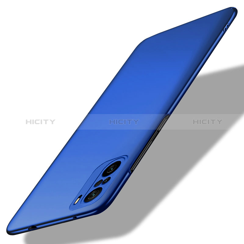 Coque Plastique Rigide Etui Housse Mat YK7 pour Xiaomi Mi 11i 5G Bleu Plus