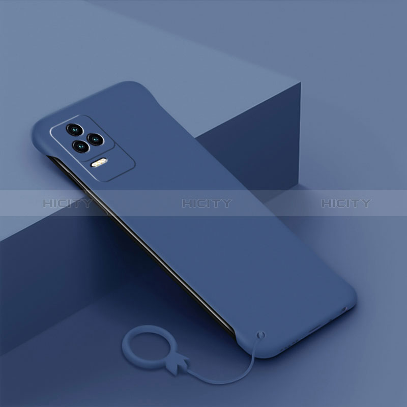 Coque Plastique Rigide Etui Housse Mat YK7 pour Xiaomi Poco F4 5G Bleu Plus