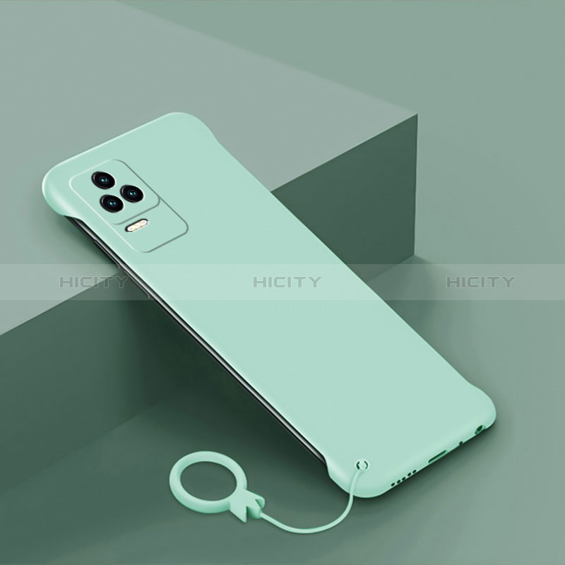 Coque Plastique Rigide Etui Housse Mat YK7 pour Xiaomi Poco F4 5G Cyan Plus