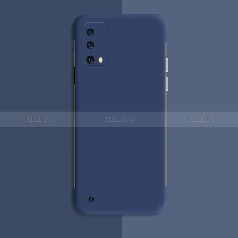 Coque Plastique Rigide Etui Housse Mat YK8 pour Oppo K9 5G Bleu Plus