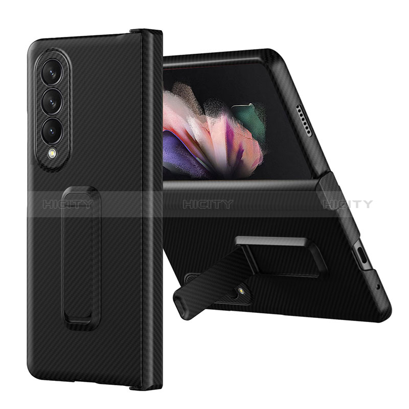 Coque Plastique Rigide Etui Housse Mat ZL1 pour Samsung Galaxy Z Fold3 5G Noir Plus