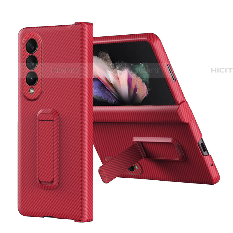 Coque Plastique Rigide Etui Housse Mat ZL1 pour Samsung Galaxy Z Fold4 5G Rouge Plus