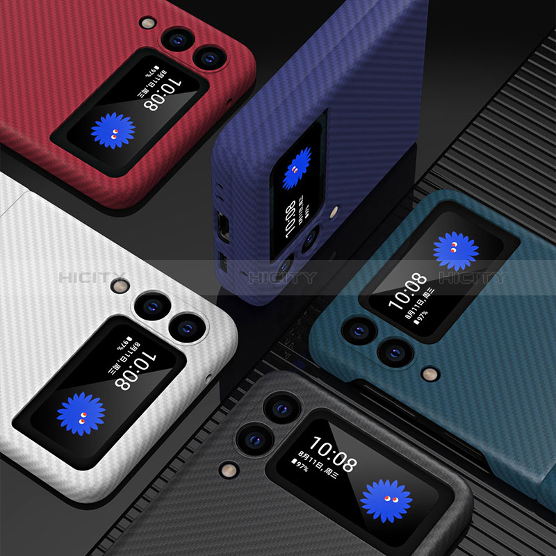 Coque Plastique Rigide Etui Housse Mat ZL2 pour Samsung Galaxy Z Flip3 5G Plus