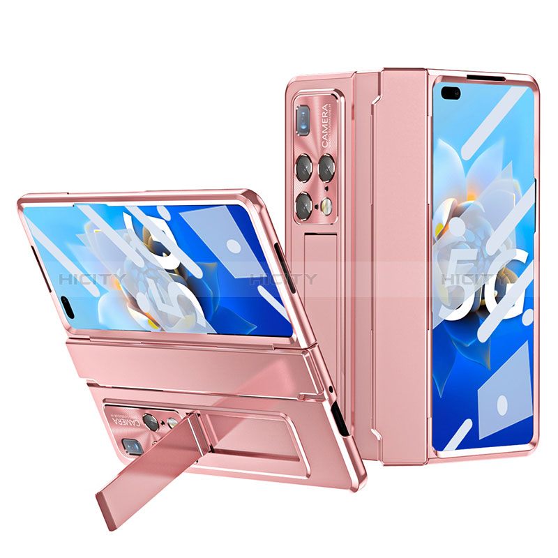 Coque Plastique Rigide Etui Housse Mat ZL4 pour Huawei Mate X2 Rose Plus