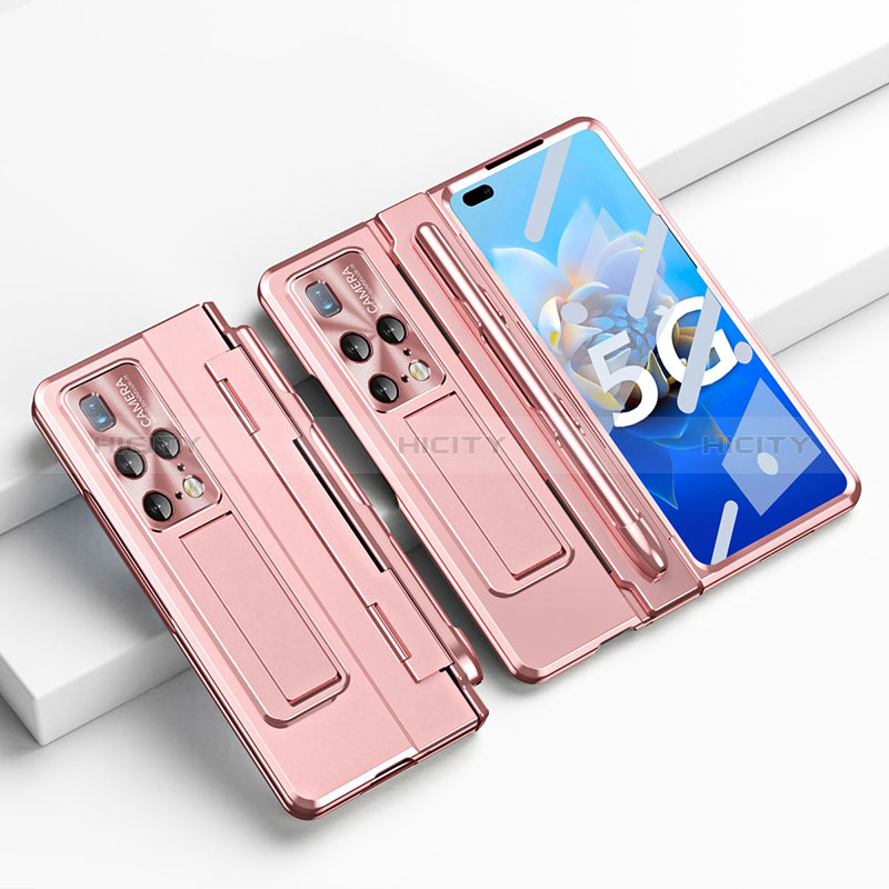 Coque Plastique Rigide Etui Housse Mat ZL5 pour Huawei Mate X2 Rose Plus