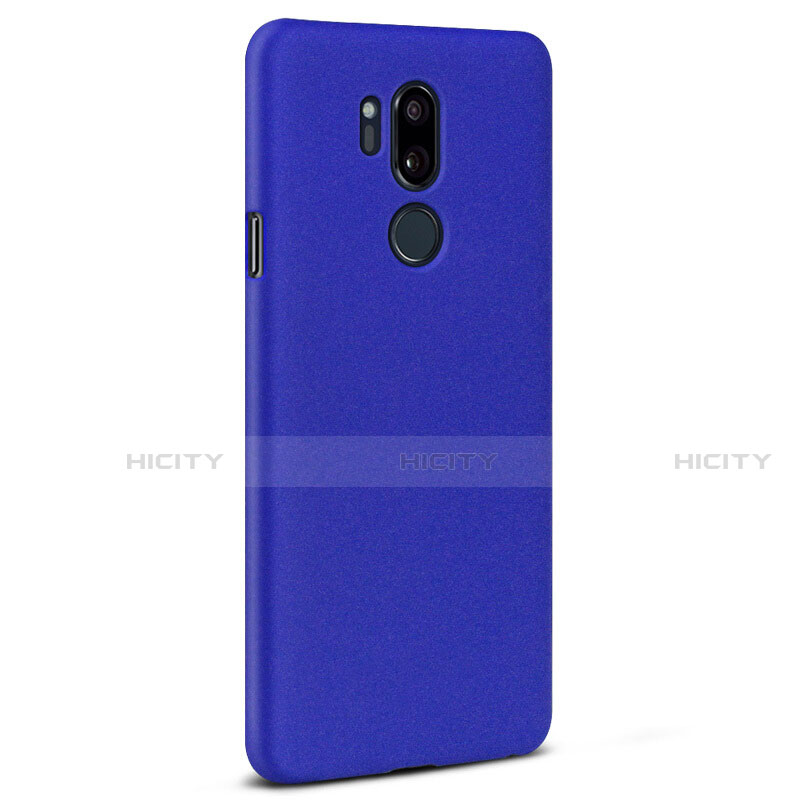 Coque Plastique Rigide Etui Housse Sables Mouvants pour LG G7 Bleu Plus