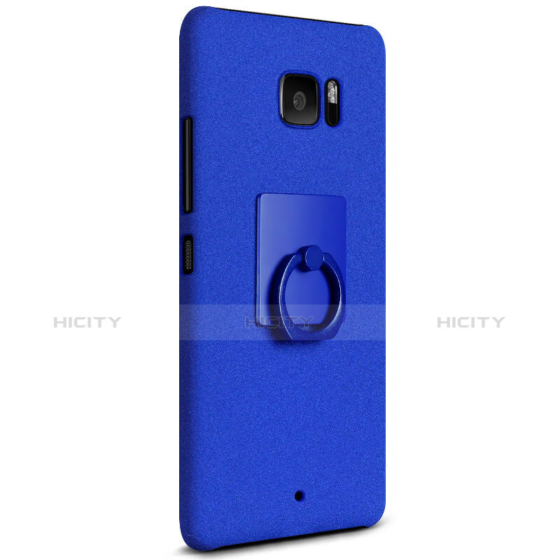 Coque Plastique Rigide Etui Sables Mouvants pour HTC U Ultra Bleu Plus