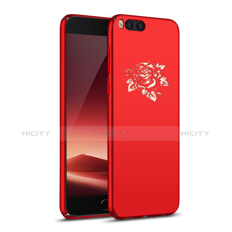 Coque Plastique Rigide Fleurs pour Xiaomi Mi 6 Rouge Plus