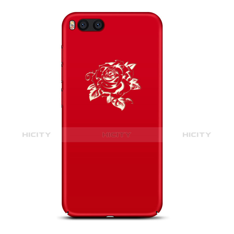 Coque Plastique Rigide Fleurs pour Xiaomi Mi 6 Rouge Plus