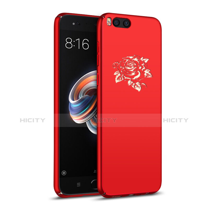 Coque Plastique Rigide Fleurs pour Xiaomi Mi Note 3 Rouge Plus