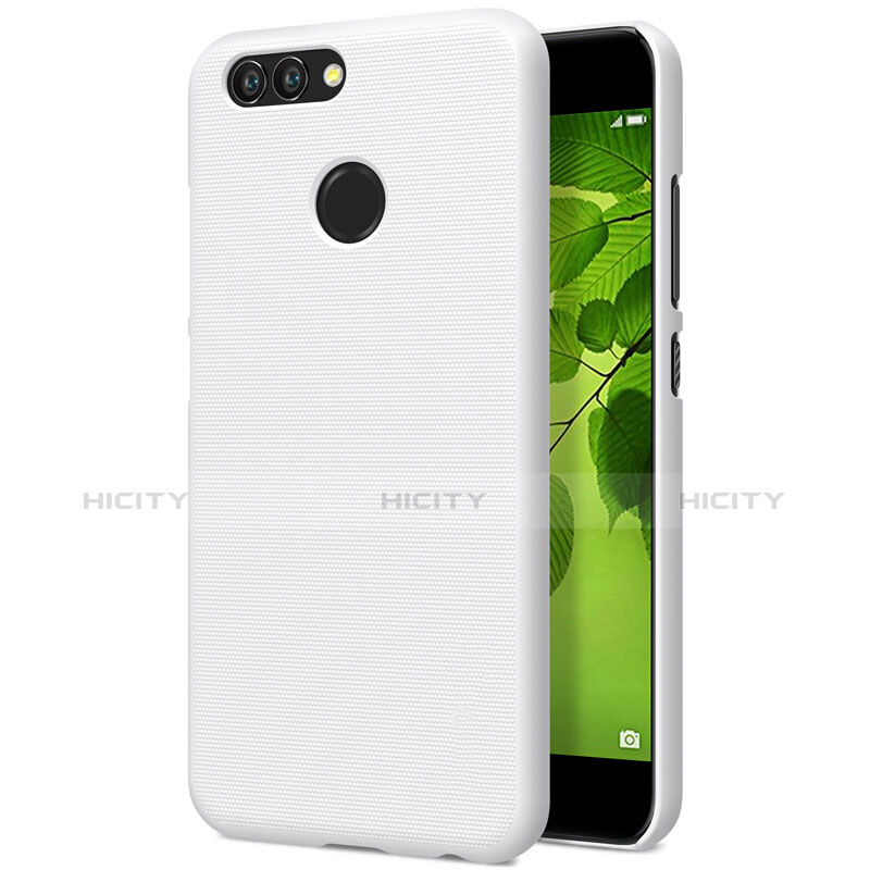 Coque Plastique Rigide Mailles Filet pour Huawei Nova 2 Blanc Plus