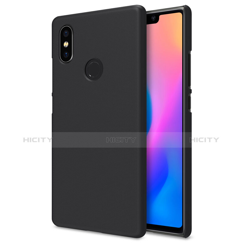 Coque Plastique Rigide Mailles Filet pour Xiaomi Mi 8 SE Noir Plus