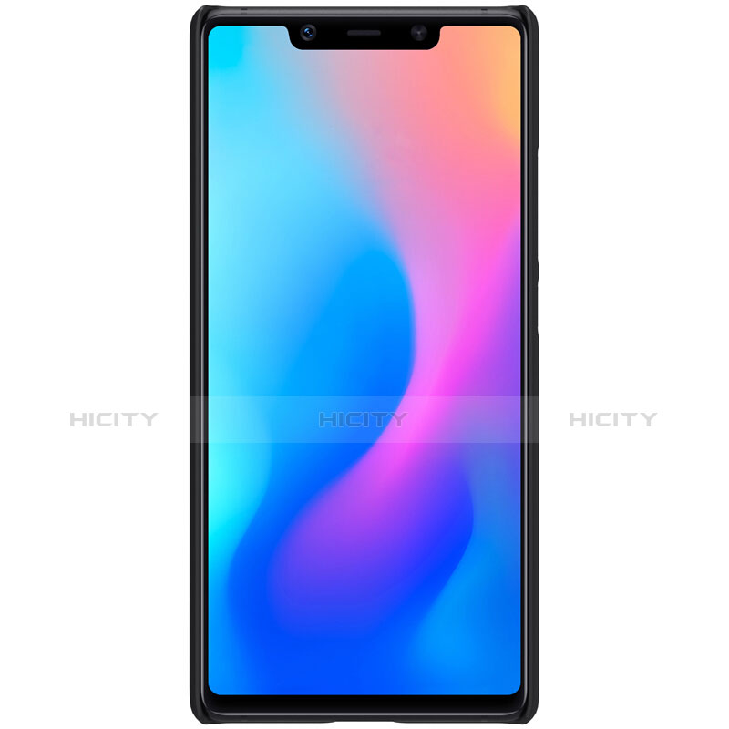 Coque Plastique Rigide Mailles Filet pour Xiaomi Mi 8 SE Noir Plus