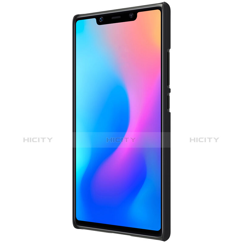 Coque Plastique Rigide Mailles Filet pour Xiaomi Mi 8 SE Noir Plus