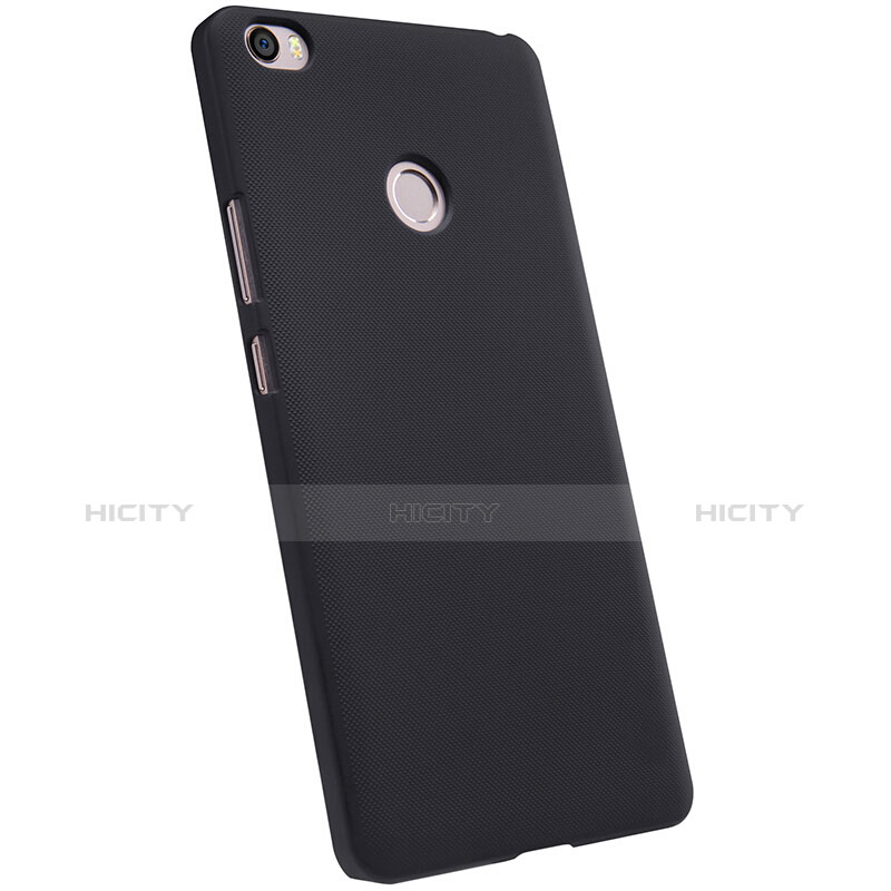 Coque Plastique Rigide Mailles Filet pour Xiaomi Mi Max Noir Plus