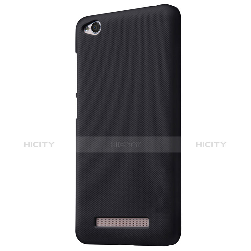 Coque Plastique Rigide Mailles Filet pour Xiaomi Redmi 4A Noir Plus