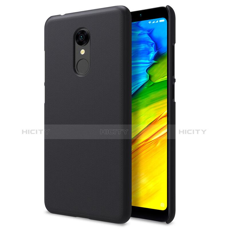 Coque Plastique Rigide Mailles Filet pour Xiaomi Redmi 5 Noir Plus