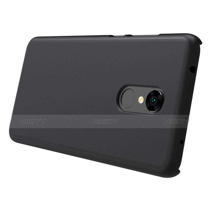 Coque Plastique Rigide Mailles Filet pour Xiaomi Redmi 5 Noir Plus