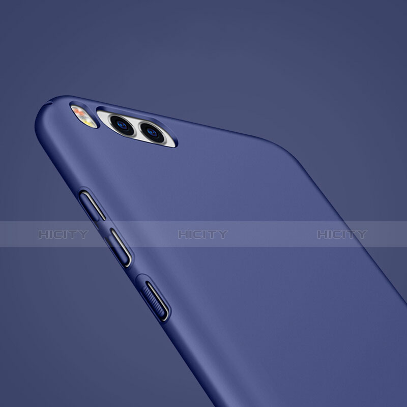 Coque Plastique Rigide Mat et Support Bague Anneau pour Xiaomi Mi 6 Bleu Plus