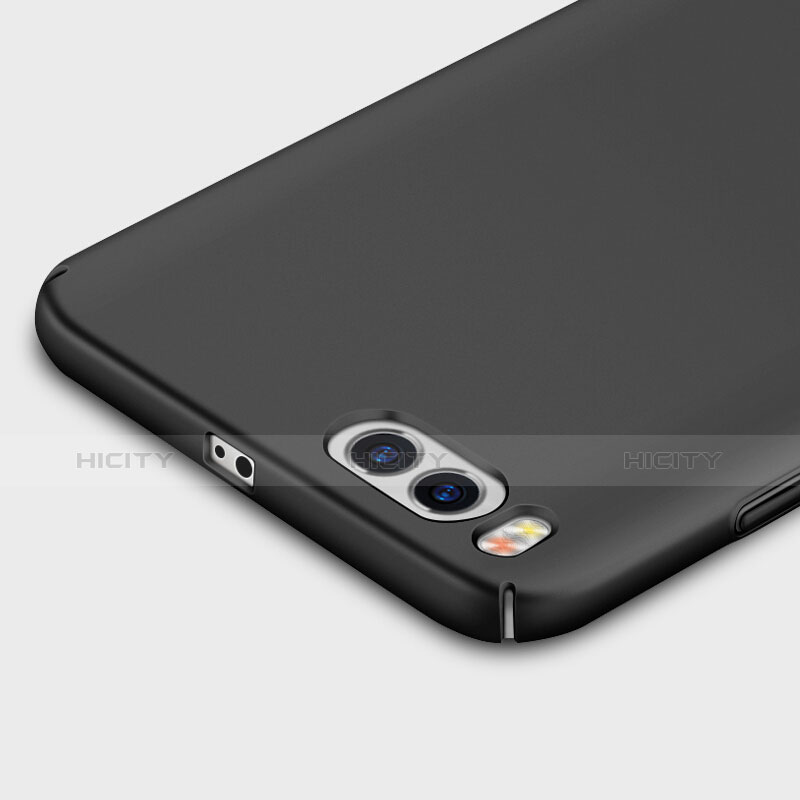 Coque Plastique Rigide Mat et Support Bague Anneau pour Xiaomi Mi 6 Noir Plus