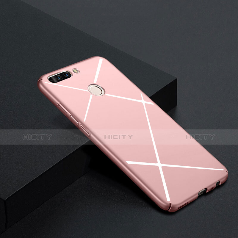 Coque Plastique Rigide Mat Line pour Huawei Honor 8 Pro Or Rose Plus