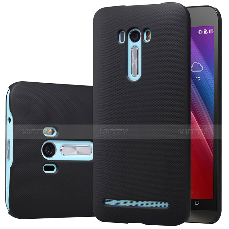 Coque Plastique Rigide Mat M01 pour Asus Zenfone Selfie ZD551KL Noir Plus