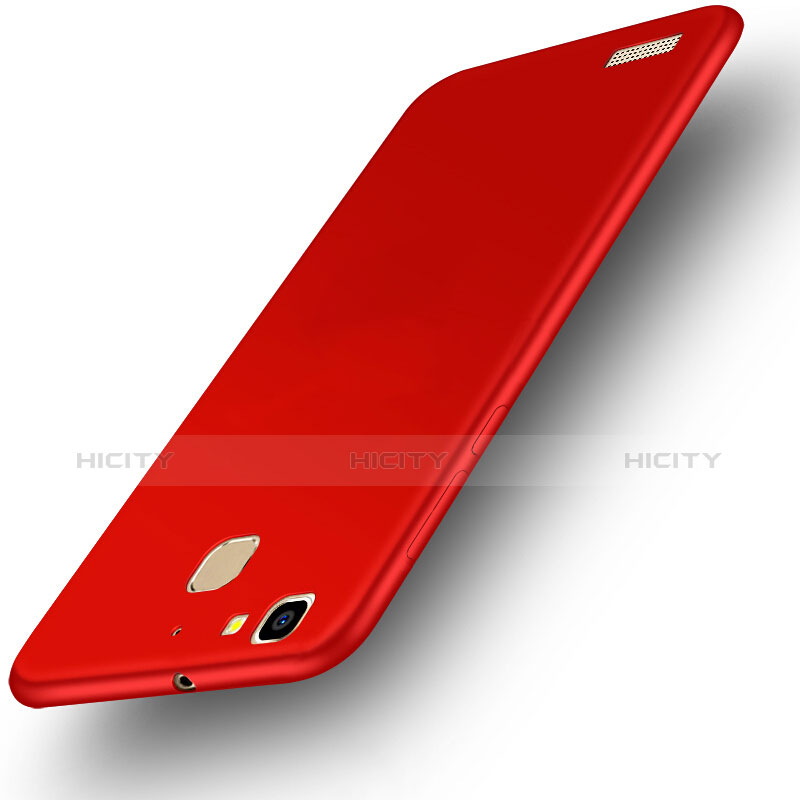 Coque Plastique Rigide Mat M01 pour Huawei Enjoy 5S Rouge Plus