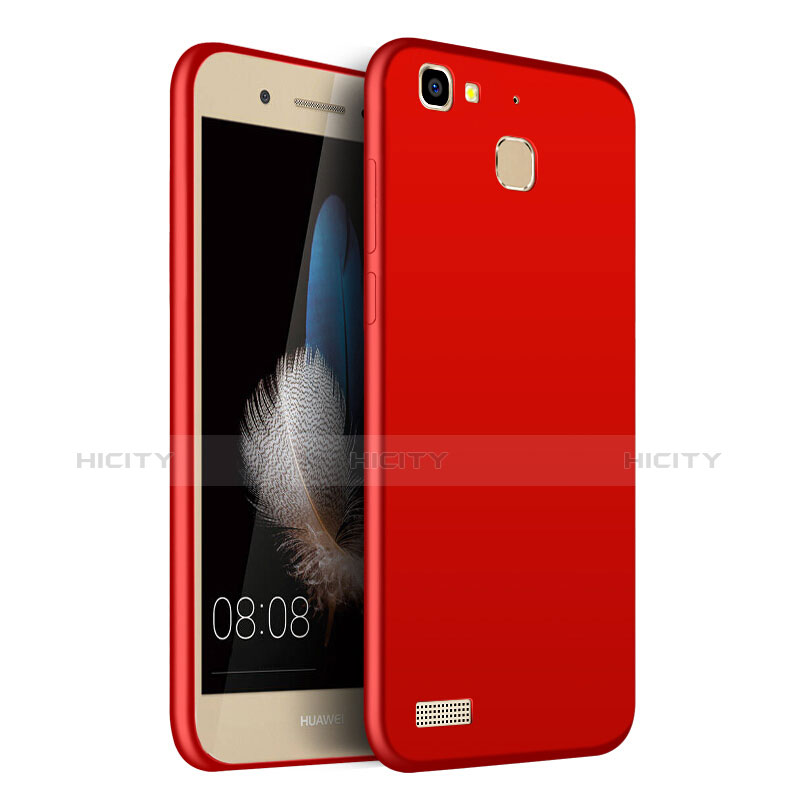 Coque Plastique Rigide Mat M01 pour Huawei Enjoy 5S Rouge Plus