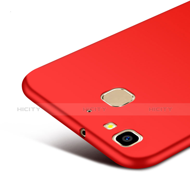 Coque Plastique Rigide Mat M01 pour Huawei Enjoy 5S Rouge Plus