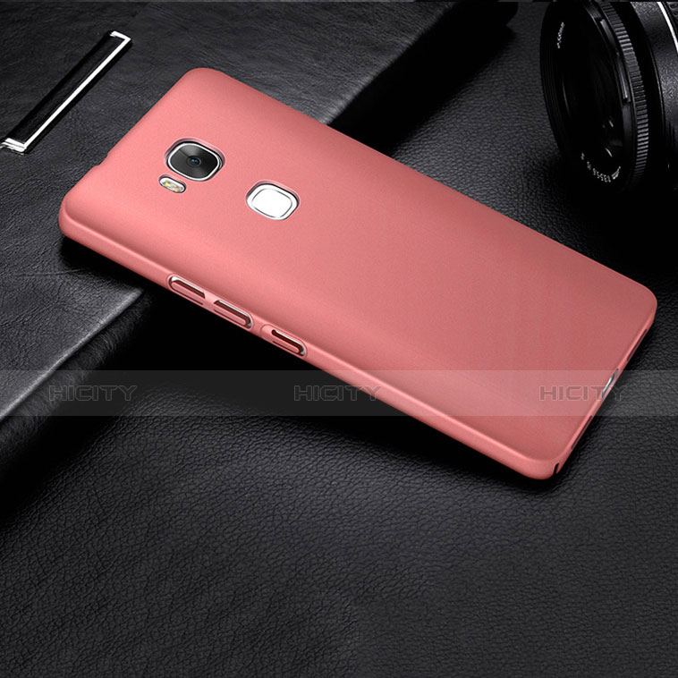 Coque Plastique Rigide Mat M01 pour Huawei GR5 Or Rose Plus