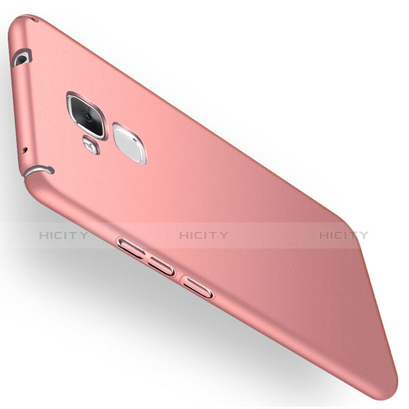 Coque Plastique Rigide Mat M01 pour Huawei Honor 5C Or Rose Plus