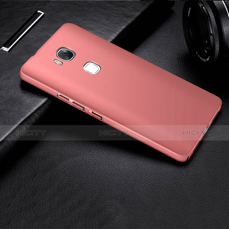 Coque Plastique Rigide Mat M01 pour Huawei Honor X5 Or Rose Plus