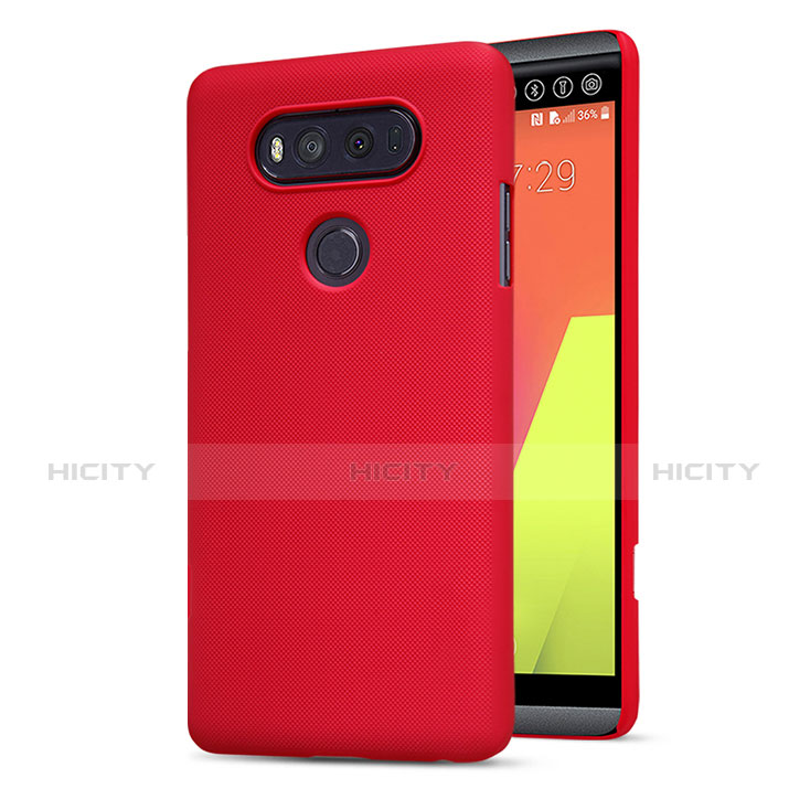 Coque Plastique Rigide Mat M01 pour LG V20 Rouge Plus