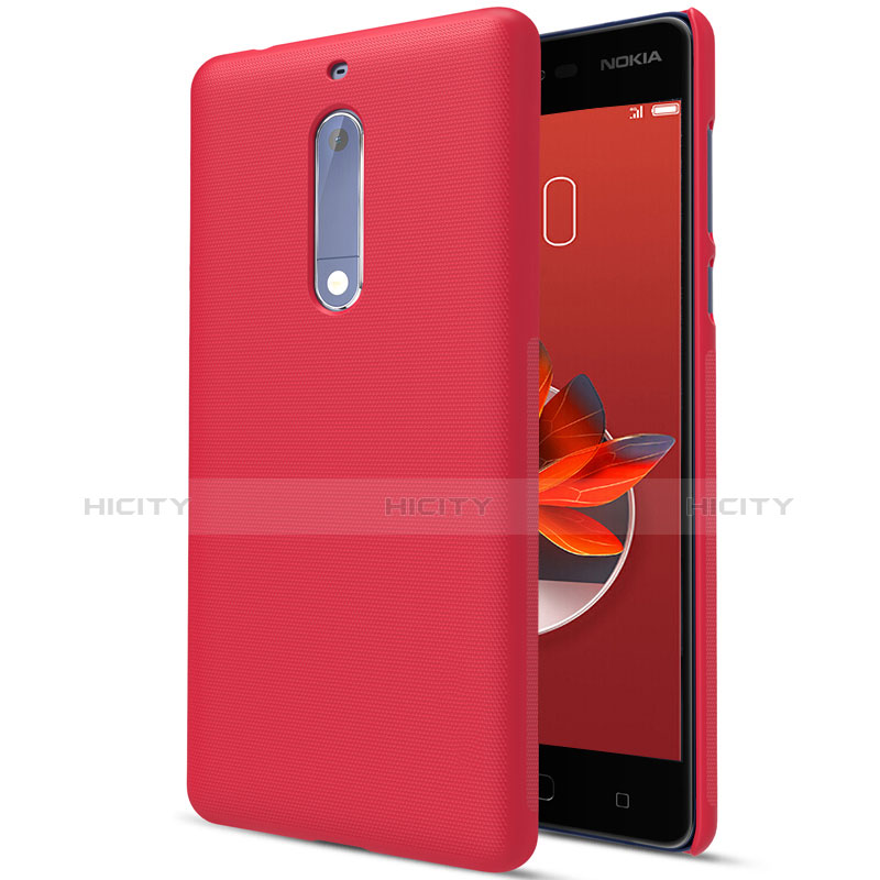 Coque Plastique Rigide Mat M01 pour Nokia 5 Rouge Plus