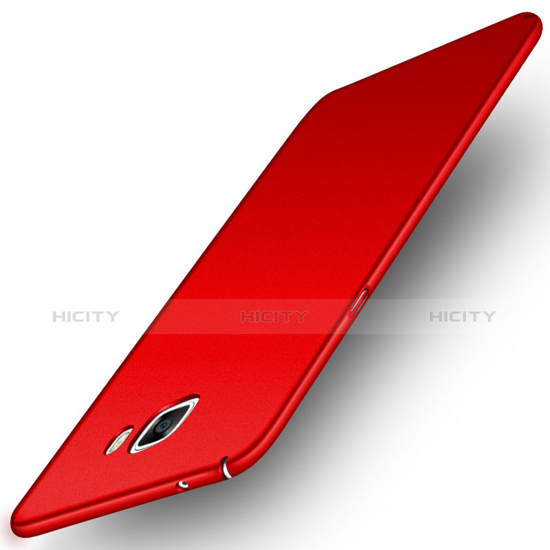 Coque Plastique Rigide Mat M01 pour Samsung Galaxy A9 (2016) A9000 Rouge Plus