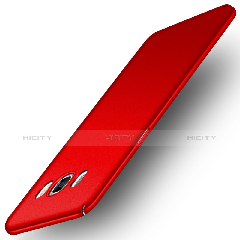 Coque Plastique Rigide Mat M01 pour Samsung Galaxy J5 (2016) J510FN J5108 Rouge Plus