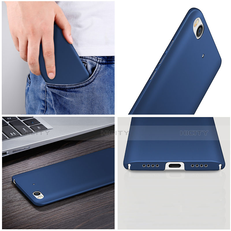 Coque Plastique Rigide Mat M01 pour Xiaomi Mi 5S 4G Bleu Plus