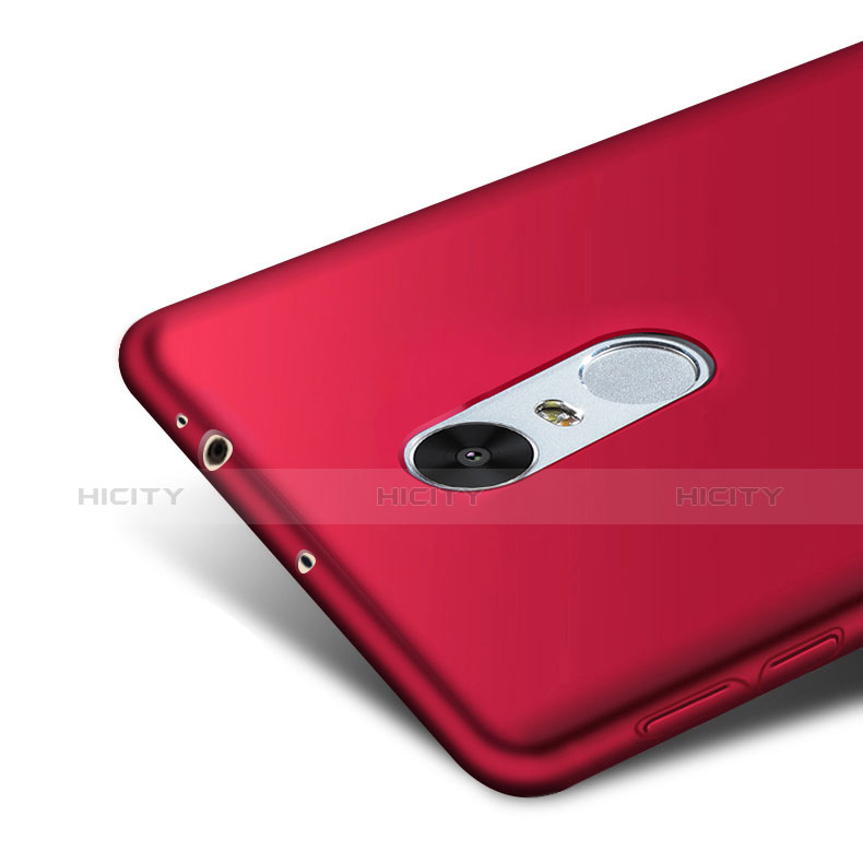 Coque Plastique Rigide Mat M01 pour Xiaomi Redmi Note 3 Pro Rouge Plus