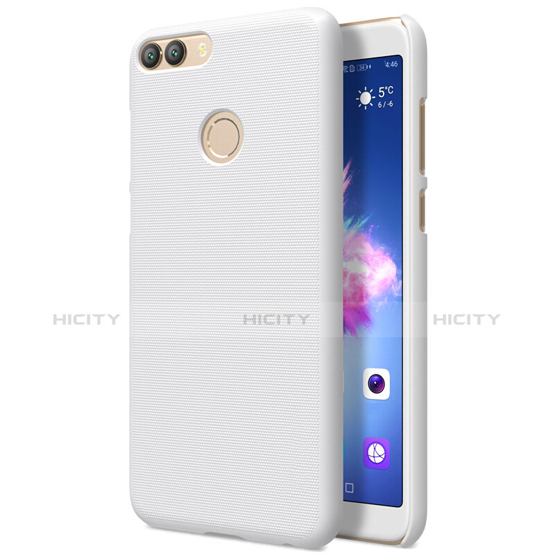 Coque Plastique Rigide Mat M02 pour Huawei Enjoy 7S Blanc Plus