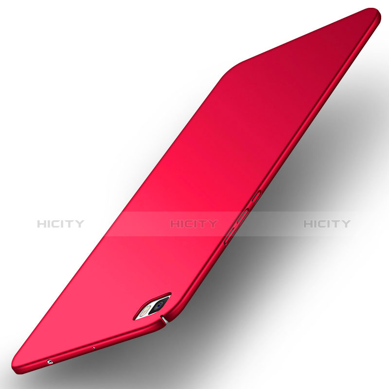 Coque Plastique Rigide Mat M02 pour Huawei P8 Lite Rouge Plus