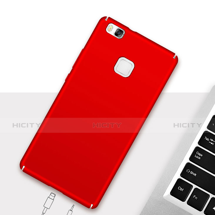 Coque Plastique Rigide Mat M02 pour Huawei P9 Lite Rouge Plus