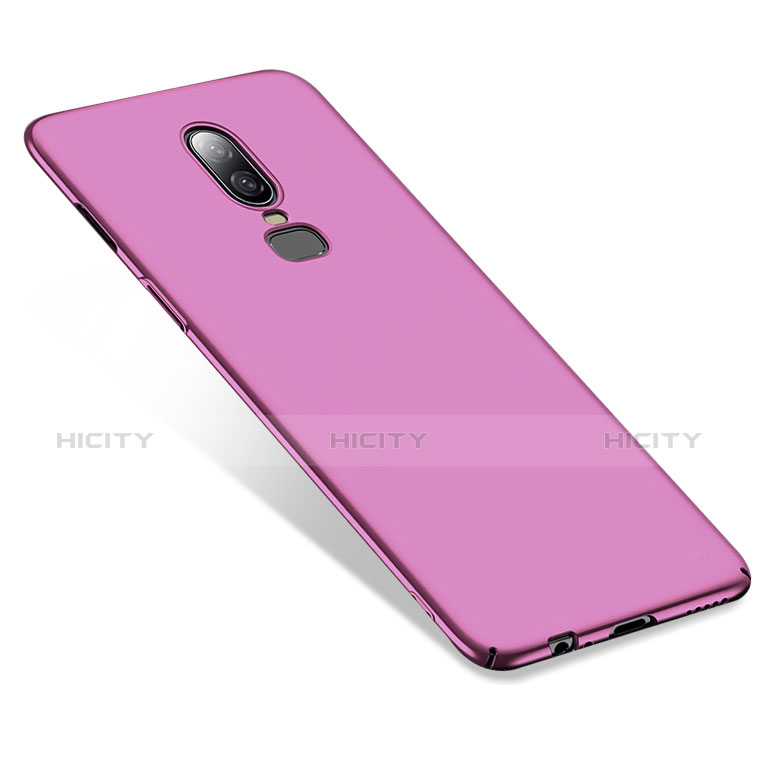 Coque Plastique Rigide Mat M02 pour OnePlus 6 Violet Plus