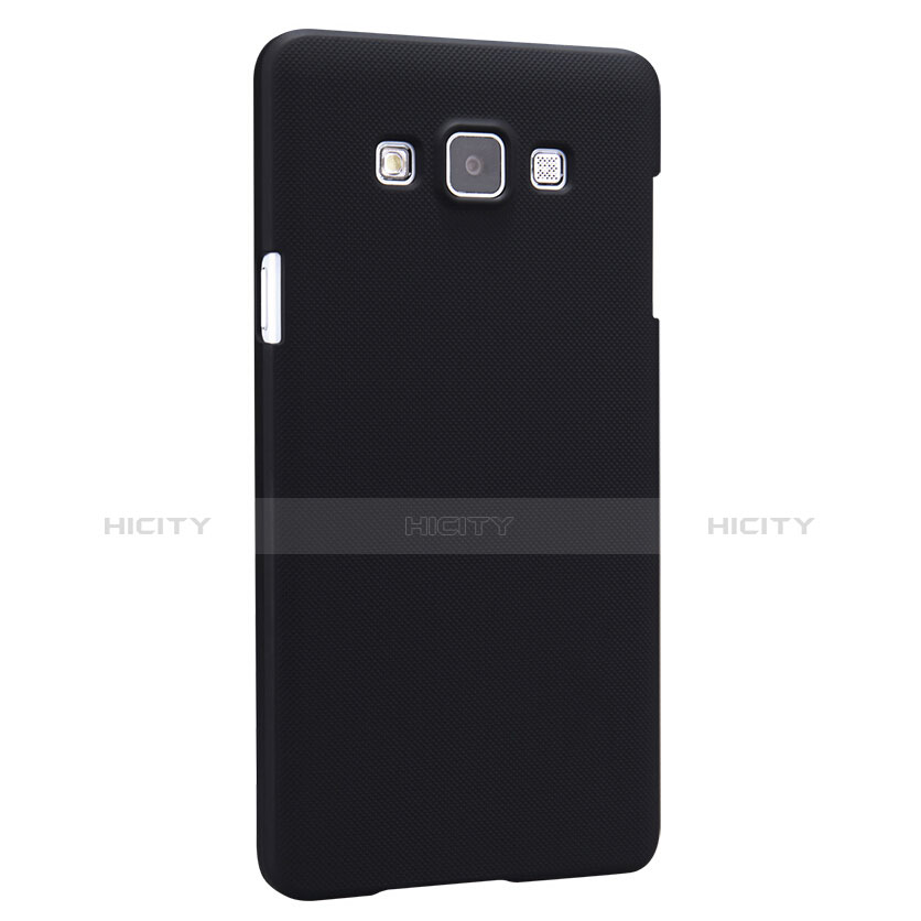 Coque Plastique Rigide Mat M02 pour Samsung Galaxy A7 Duos SM-A700F A700FD Noir Plus