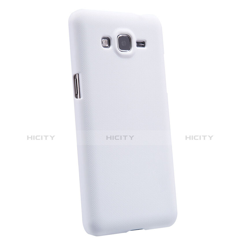 Coque Plastique Rigide Mat M02 pour Samsung Galaxy Grand Prime SM-G530H Blanc Plus